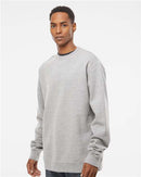 Independent Trading Co. Midweight Crewneck Sweatshirt SS3000 - Grey Heather