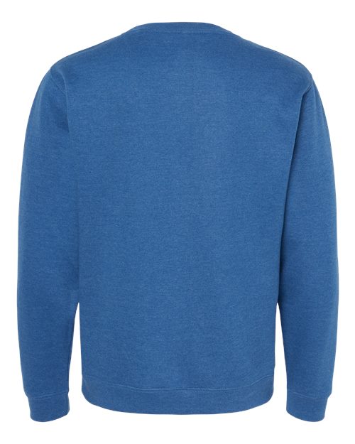 Independent Trading Co. Midweight Crewneck Sweatshirt SS3000 - Royal Heather