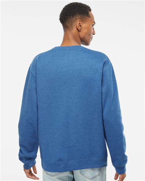 Independent Trading Co. Midweight Crewneck Sweatshirt SS3000 - Royal Heather