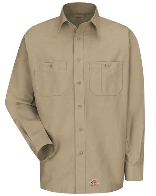 Dickies Long Sleeve Work Shirt - Tall Sizes WS10T