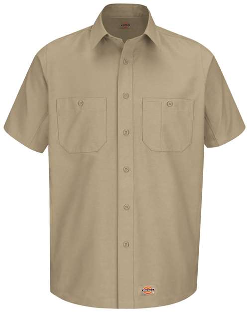 Dickies Short Sleeve Work Shirt - Tall Sizes WS20T