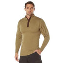 Rothco 3-Button Sweater with Suede Accents. Item