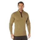 Rothco 3-Button Sweater with Suede Accents. Item