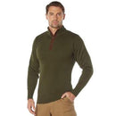 Rothco 3-Button Sweater with Suede Accents. Item