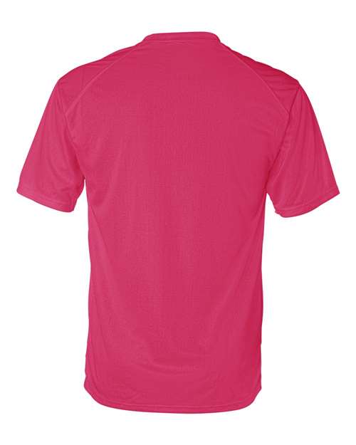 Badger B-Core Sport Shoulders T-Shirt 4120 - Hot Coral