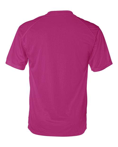 Badger B-Core Sport Shoulders T-Shirt 4120 - Hot Pink