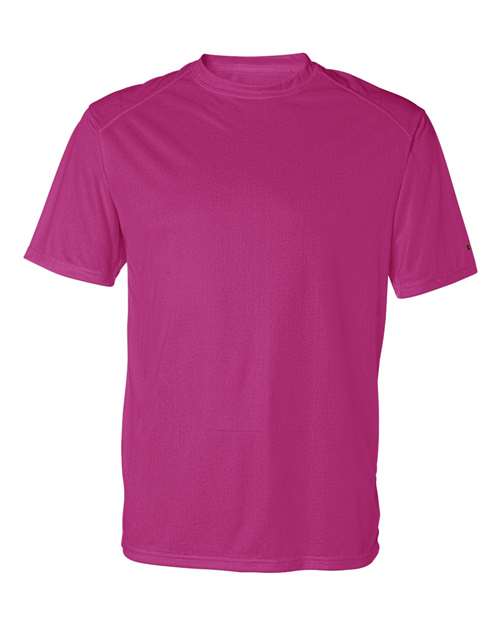 Badger B-Core Sport Shoulders T-Shirt 4120 - Hot Pink