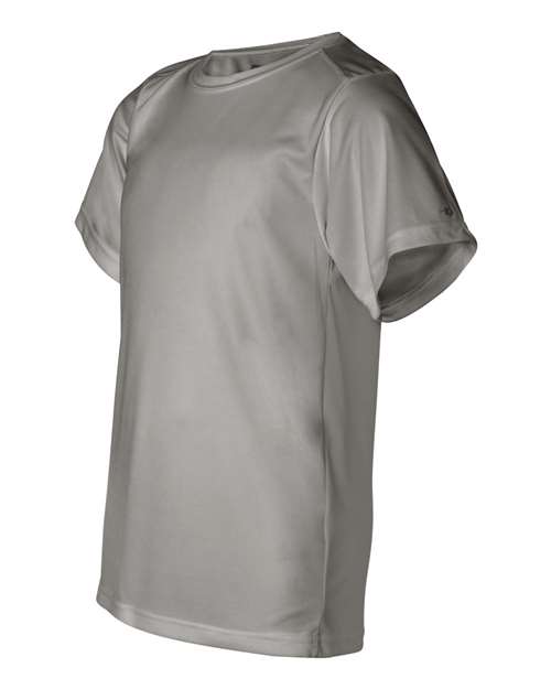 Badger Youth B-Core T-Shirt 2120 - Silver