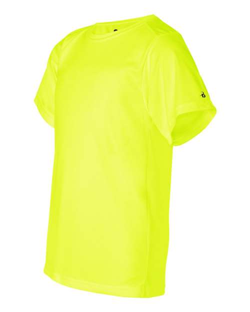 Badger Youth B-Core T-Shirt 2120 - Safety Yellow