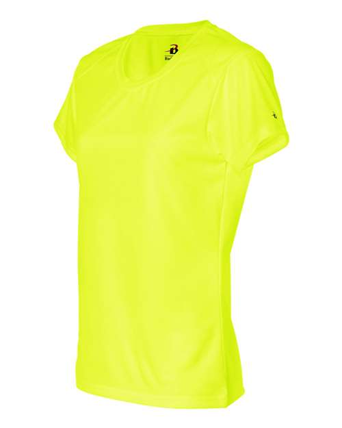 Badger Women’s B-Core T-Shirt 4160 - Safety Yellow