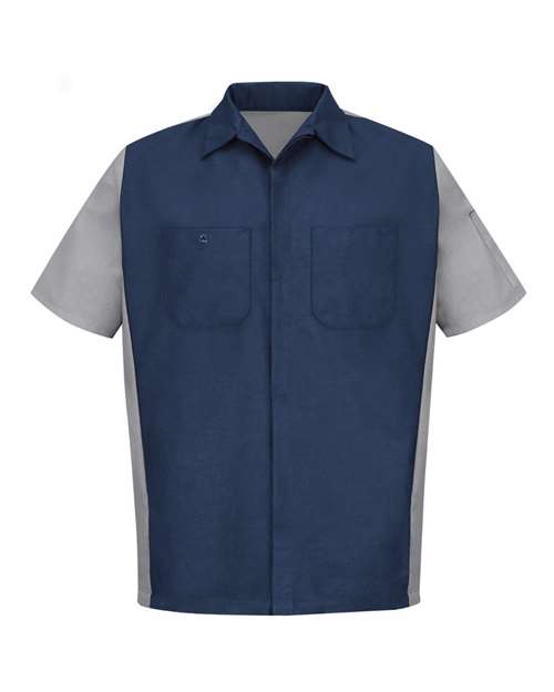 Red Kap Short Sleeve Automotive Crew Shirt SY20