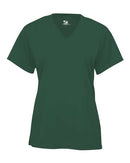 Badger Women’s B-Core V-Neck T-Shirt 4162 - Forest