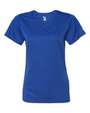 Badger Women’s B-Core V-Neck T-Shirt 4162 - Royal