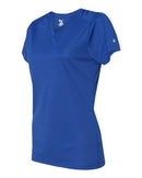 Badger Women’s B-Core V-Neck T-Shirt 4162 - Royal