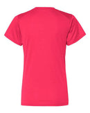 Badger Women’s B-Core V-Neck T-Shirt 4162 - Hot Coral