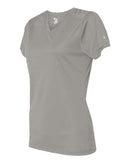 Badger Women’s B-Core V-Neck T-Shirt 4162 - Silver