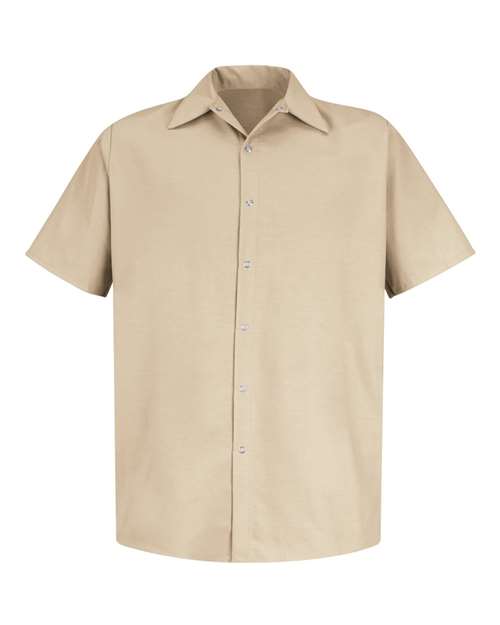 Red Kap Specialized Short Sleeve Pocketless Work Shirt SP26