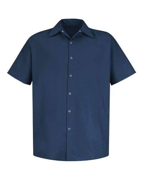 Red Kap Specialized Short Sleeve Pocketless Work Shirt SP26