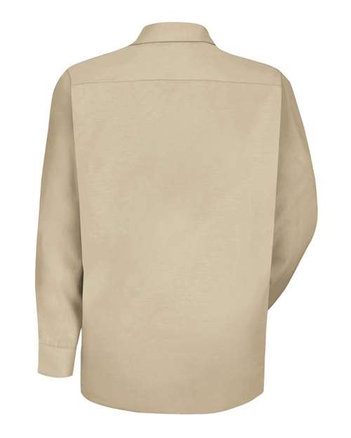 Red Kap Specialized Pocketless Long Sleeve Work Shirt SP16