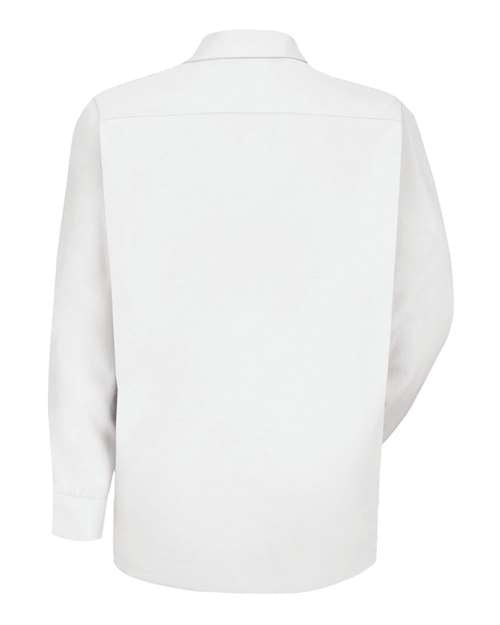 Red Kap Specialized Pocketless Long Sleeve Work Shirt SP16