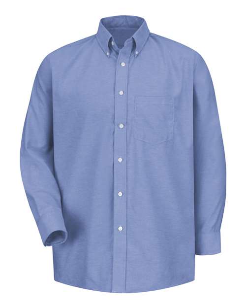 Red Kap Executive Oxford Dress Shirt SR70 - LB-Light Blue 34