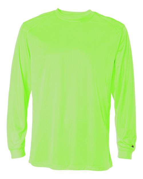 Badger B-Core Long Sleeve T-Shirt 4104 - Lime