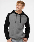 Independent Trading Co. Raglan Hooded Sweatshirt IND40RP