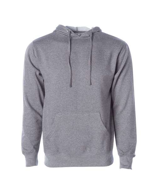 Independent Trading Co. Midweight Hooded Sweatshirt SS4500 - Gunmetal Heather
