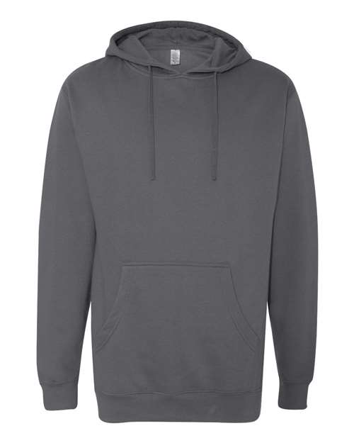 Independent Trading Co. Midweight Hooded Sweatshirt SS4500 - Charcoal