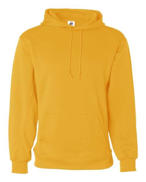 Badger Performance Fleece Hooded Sweatshirt 1454 - Gold