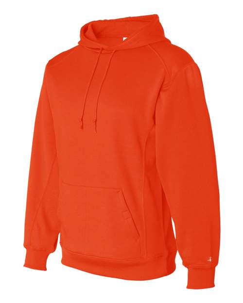 Badger Performance Fleece Hooded Sweatshirt 1454 - Burnt Orange