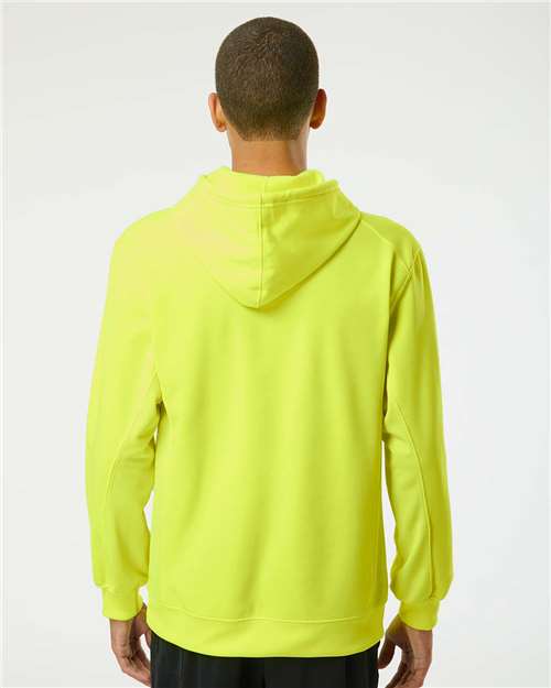 Badger Performance Fleece Hooded Sweatshirt 1454 - Safety Yellow