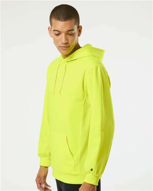 Badger Performance Fleece Hooded Sweatshirt 1454 - Safety Yellow