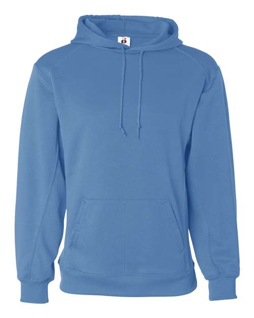 Badger Performance Fleece Hooded Sweatshirt 1454 - Columbia Blue