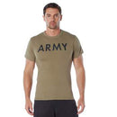 Rothco AR 670-1 Coyote Brown Army Physical Training T-Shirt. Item