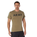 Rothco AR 670-1 Coyote Brown Army Physical Training T-Shirt. Item