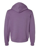 BELLA + CANVAS Sponge Fleece Full-Zip Hoodie 3739 - Heather Team Purple