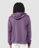BELLA + CANVAS Sponge Fleece Full-Zip Hoodie 3739 - Heather Team Purple
