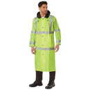 Rothco Hooded Reflective Rain Parka. Item