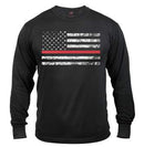 Rothco Thin Red Line Long Sleeve T-shirt. Item