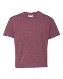 JERZEES Dri-Power® Youth 50/50 T-Shirt 29BR - Vintage Heather Maroon