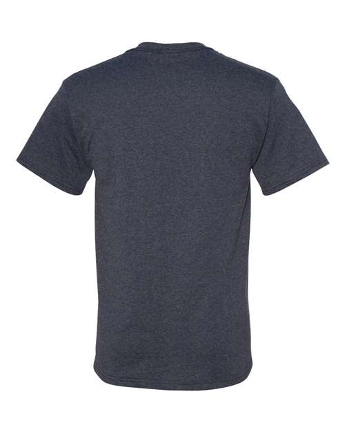 JERZEES Dri-Power® 50/50 T-Shirt 29MR - Vintage Heather Navy
