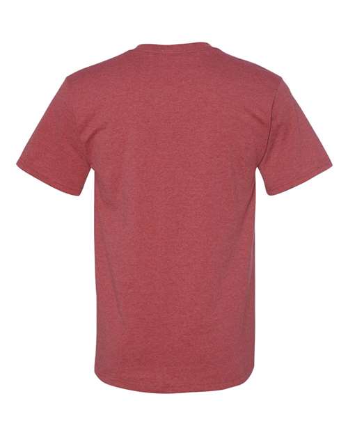 JERZEES Dri-Power® 50/50 T-Shirt 29MR - Vintage Heather Red
