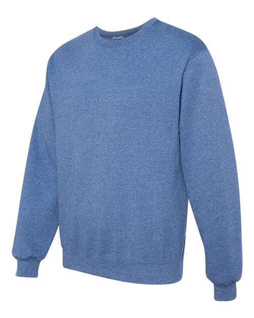 JERZEES NuBlend® Crewneck Sweatshirt 562MR - Vintage Heather Blue