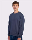 JERZEES NuBlend® Crewneck Sweatshirt 562MR - Vintage Heather Navy