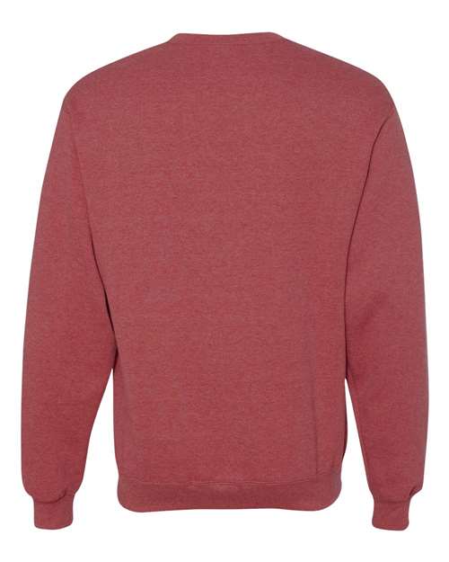 JERZEES NuBlend® Crewneck Sweatshirt 562MR - Vintage Heather Red