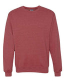 JERZEES NuBlend® Crewneck Sweatshirt 562MR - Vintage Heather Red