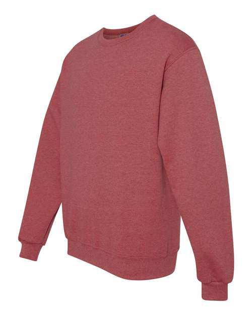 JERZEES NuBlend® Crewneck Sweatshirt 562MR - Vintage Heather Red