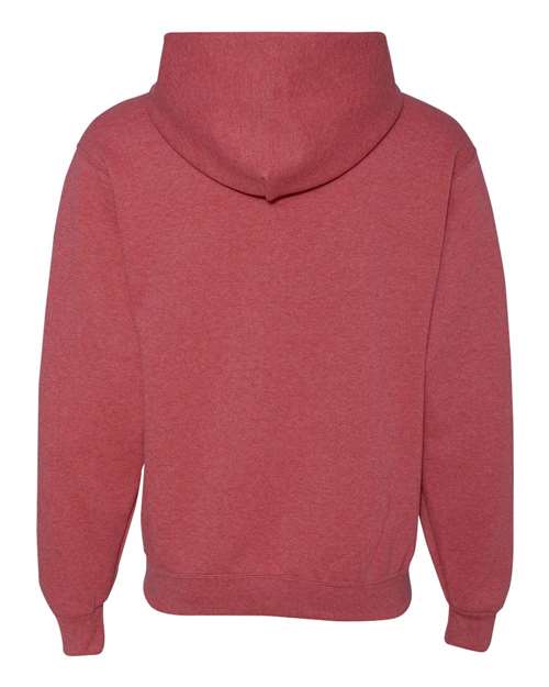 JERZEES NuBlend® Hooded Sweatshirt 996MR - Vintage Heather Red