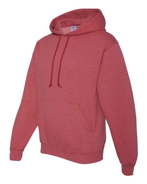 JERZEES NuBlend® Hooded Sweatshirt 996MR - Vintage Heather Red